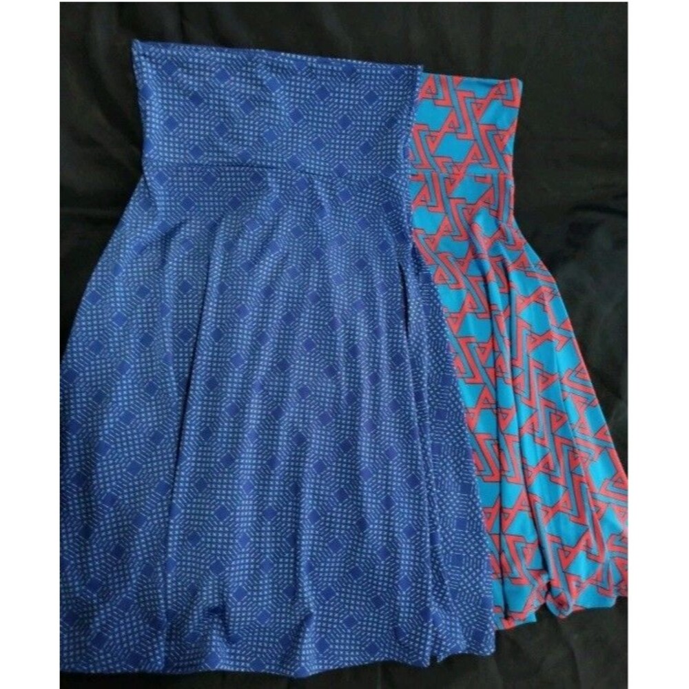 9 Pc LuLaRoe Skirt Lot Azure Cassie Mixed Sizes XS-3XL Kids 14 Reseller Bundle - Picture 7 of 10
